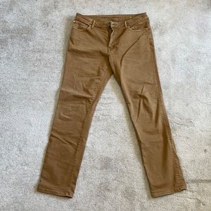 American Eagle Stretch 34/34 Khaki Color Jeans